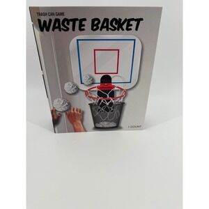 Festive Voice Trash Can Game Waste Basket Mini‎ Hoop with Sound Effects